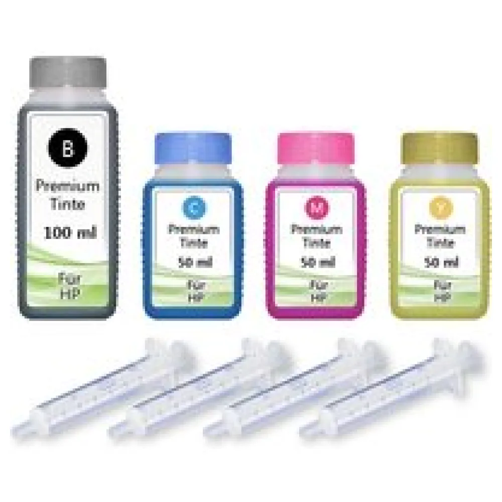 Kompatibel zu HP 901/901 XL 1000 ml Nachfülltinte – Bild 2