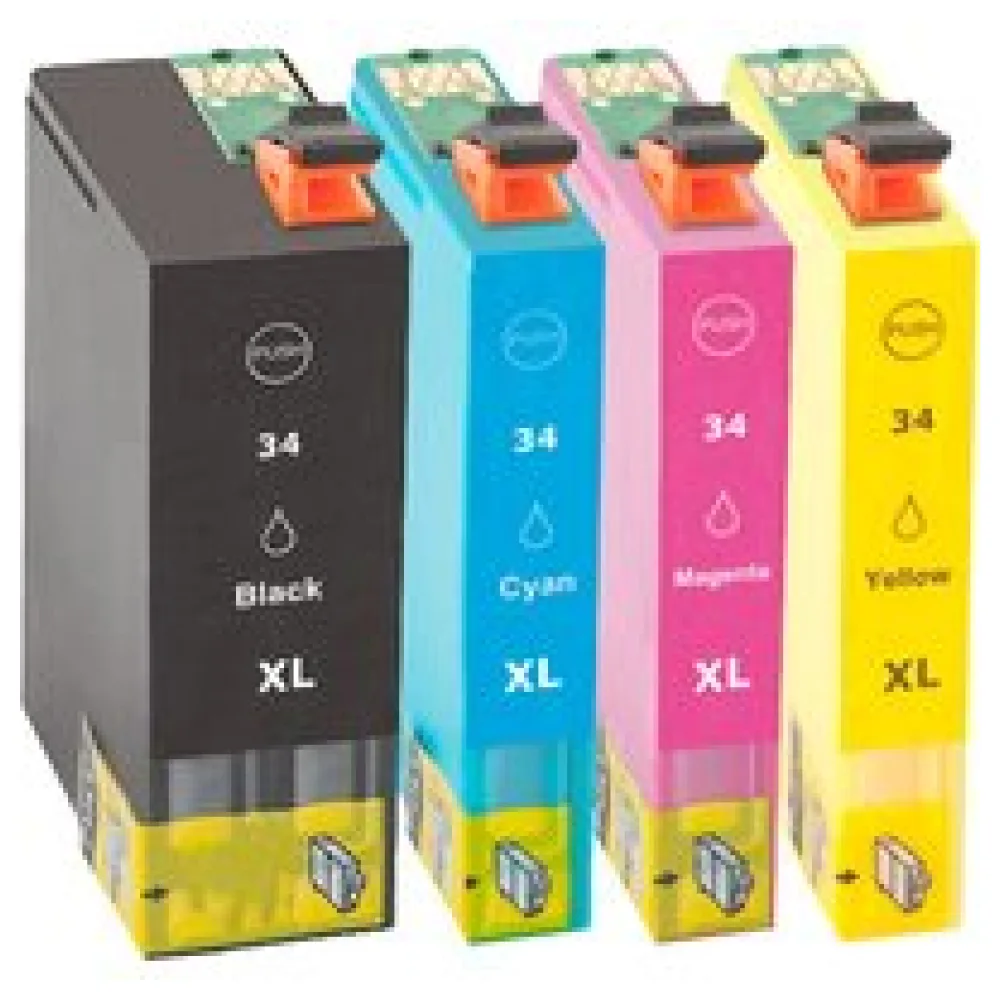 Multipack Kompatibel zu Epson 34 XL enthält 4x Tintenpatrone – Bild 2