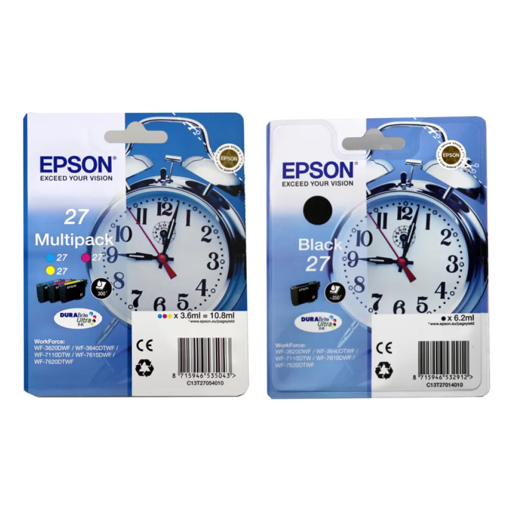 Original Epson C13T27014012 / 27 Tinte Multipack