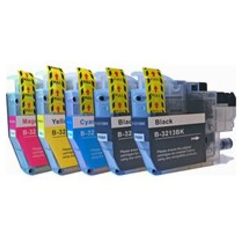 Multipack Kompatibel zu Brother LC-3213 enthält 5x Tintenpatrone – Bild 2