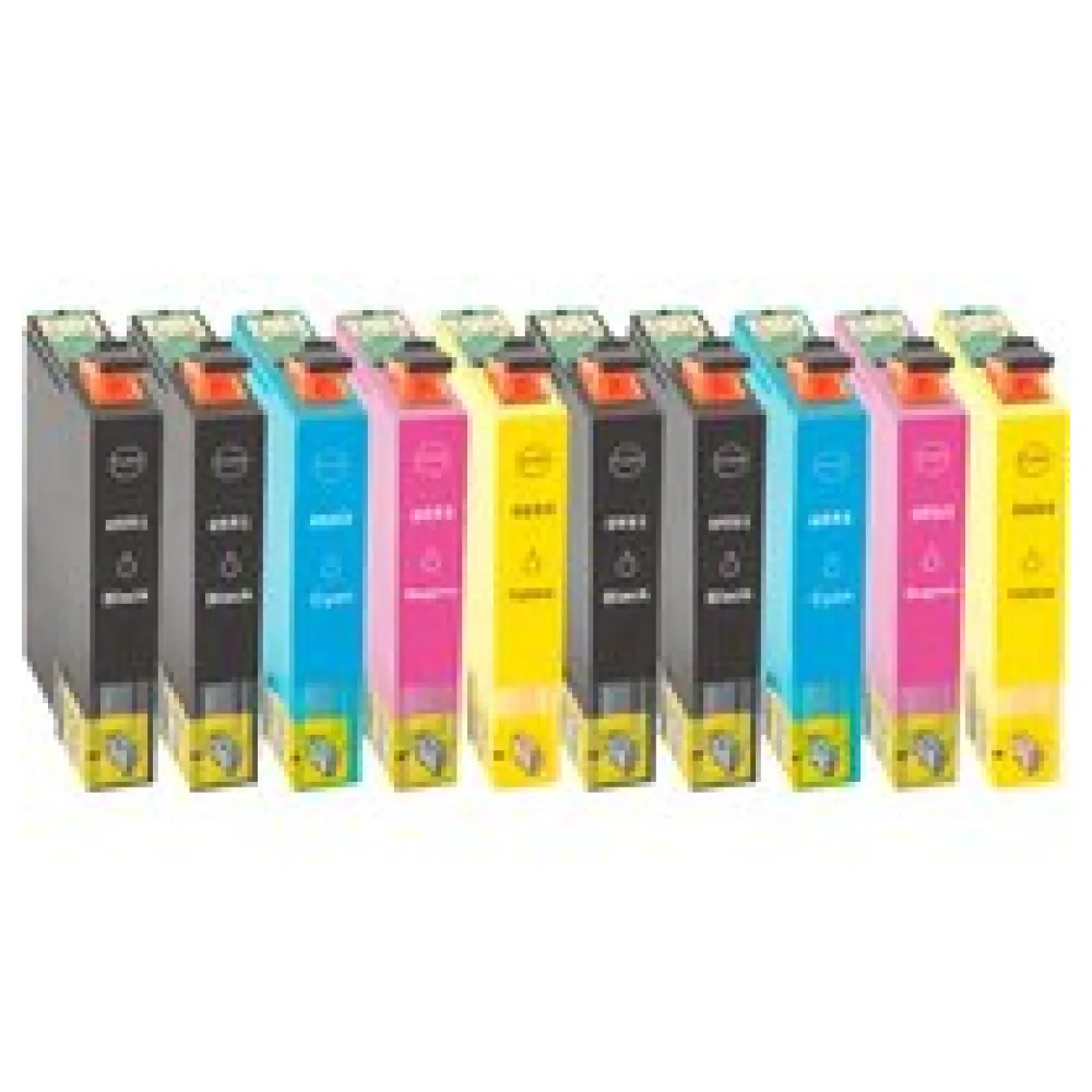 Multipack Kompatibel zu Epson C13T05514010 / T0551 enthält 10x Tintenpatrone – Bild 2