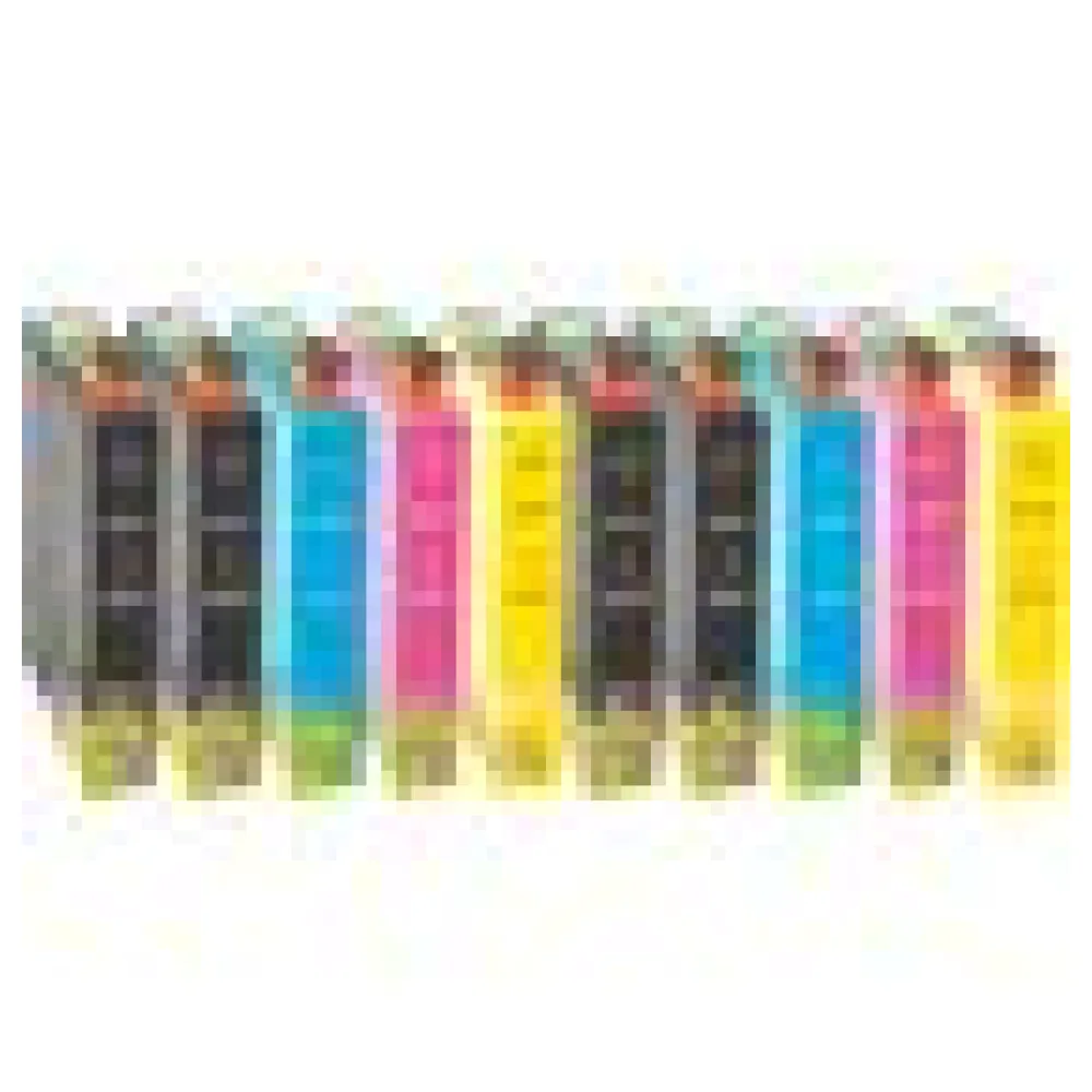 Multipack Kompatibel zu Epson Patronen T0711 enthält 10x Tintenpatrone – Bild 3