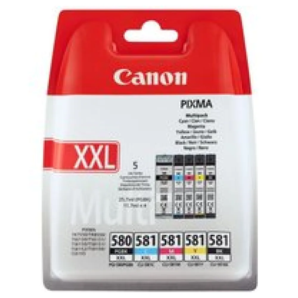 Original Canon PGI-580 XXL + CLI-581 XXL Tintenpatrone Multipack – Bild 2