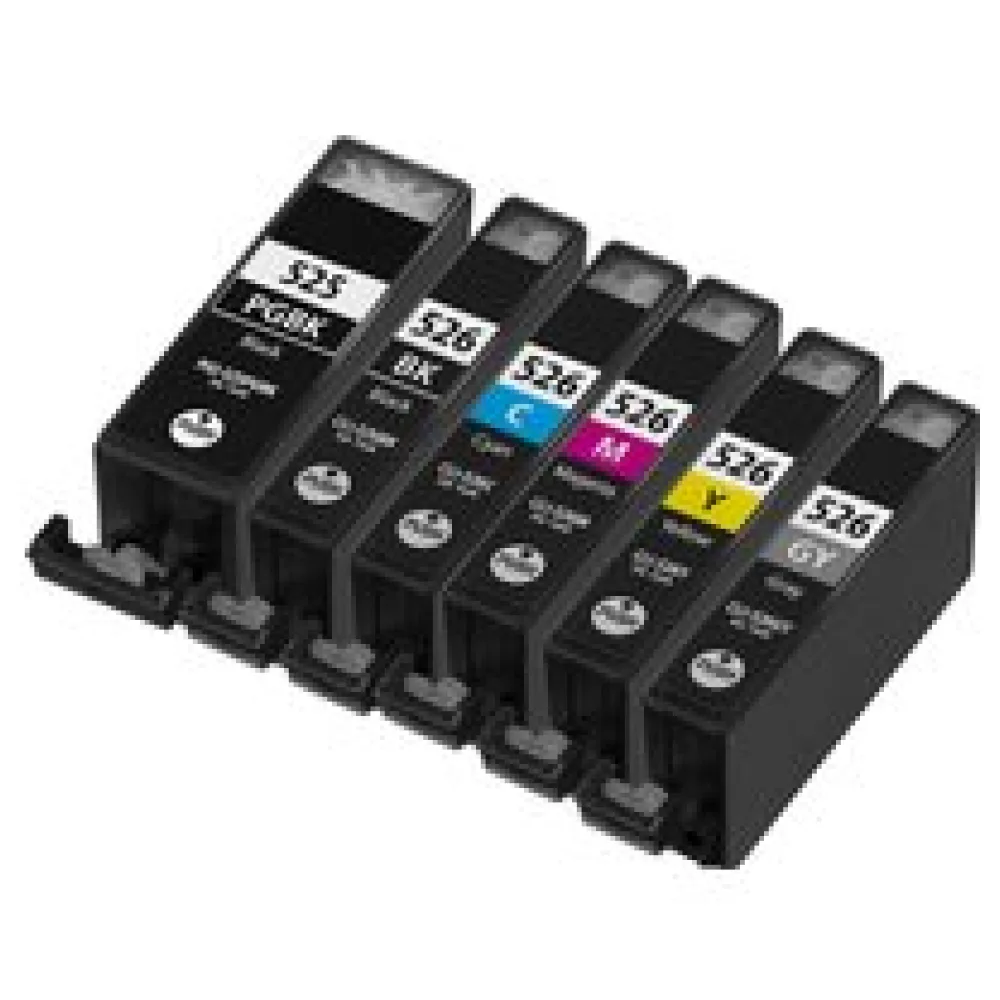 Multipack Kompatibel zu Canon 4529B001 / PGI-525PGBK enthält 6x Tintenpatrone – Bild 2