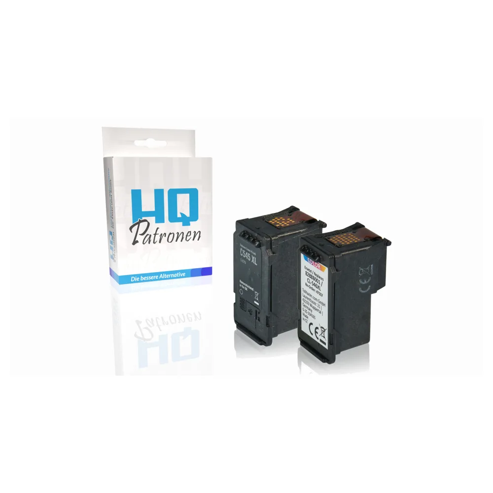 Multipack kompatibel zu Canon 8286B001 / PG-545XL+CL-546XL enthält 2x Druckkopfpatrone