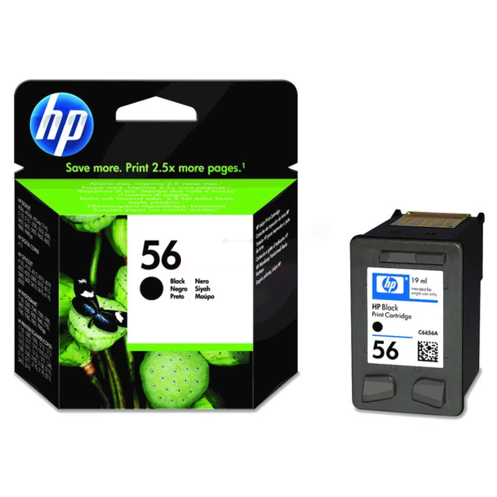 Sparset ersetzt HP C6656AE / 56 enthält 2x Druckkopfpatrone