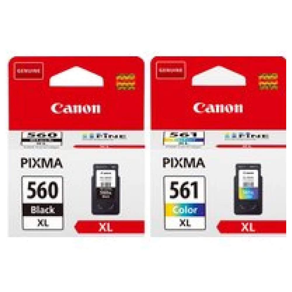 Original Canon 3712C001 / PG560 XL + CL561 XL Druckkopfpatrone Multipack – Bild 2