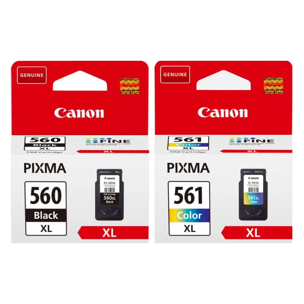 Original Canon 3712C001 / PG560 XL + CL561 XL Druckkopfpatrone Multipack