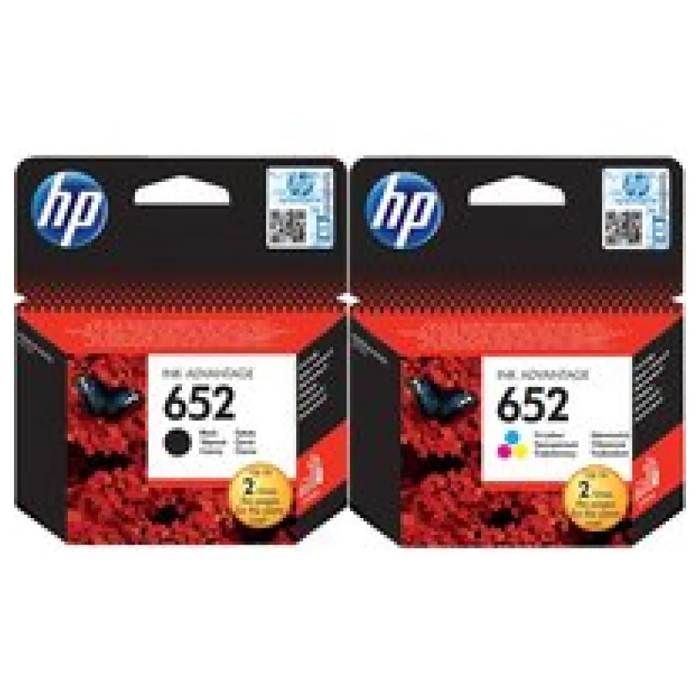 Original HP Patronen 652 F6V24AE F6V25AE Set – Bild 2