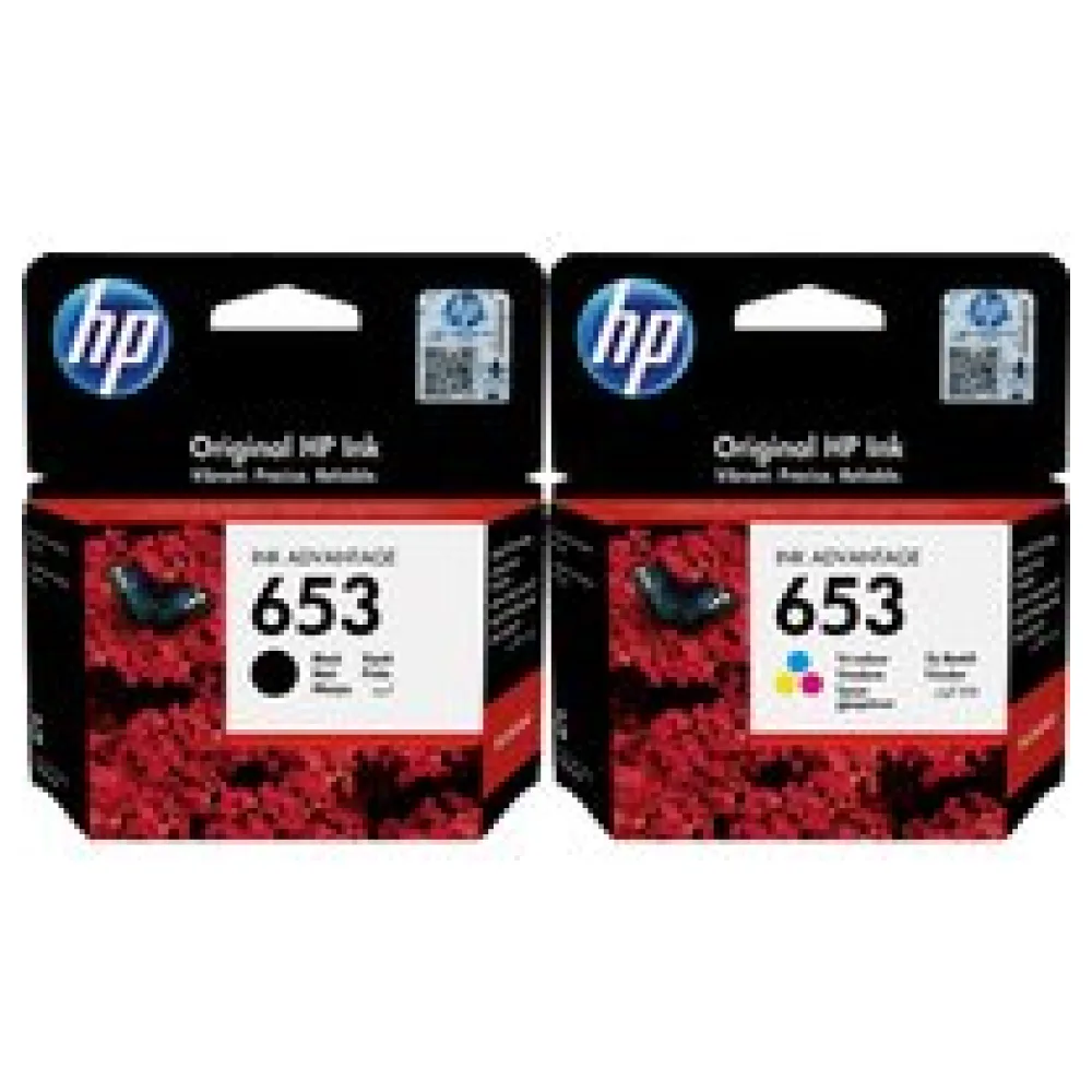 Original HP Patronen 653 Set 3YM75AE 3YM74AE Mehrfarbig – Bild 2