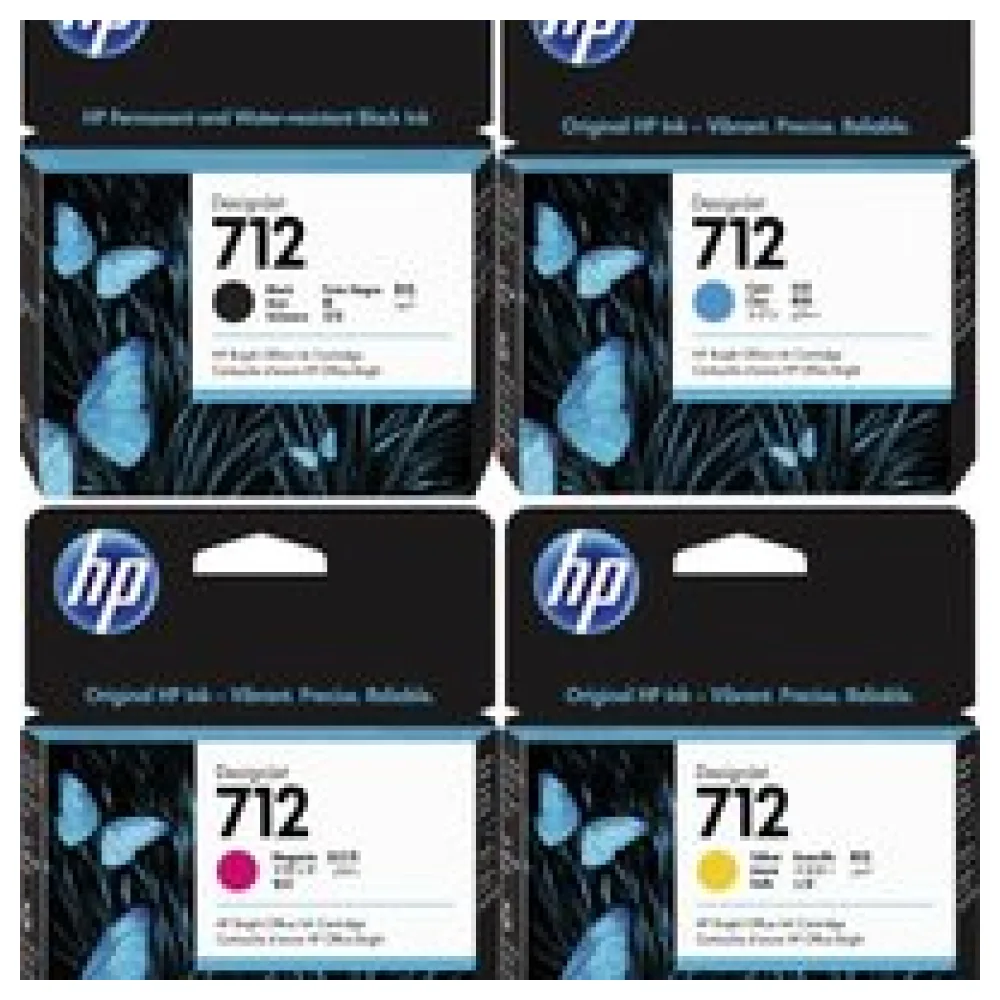 Original HP 712 Tintenpatrone Multipack – Bild 2