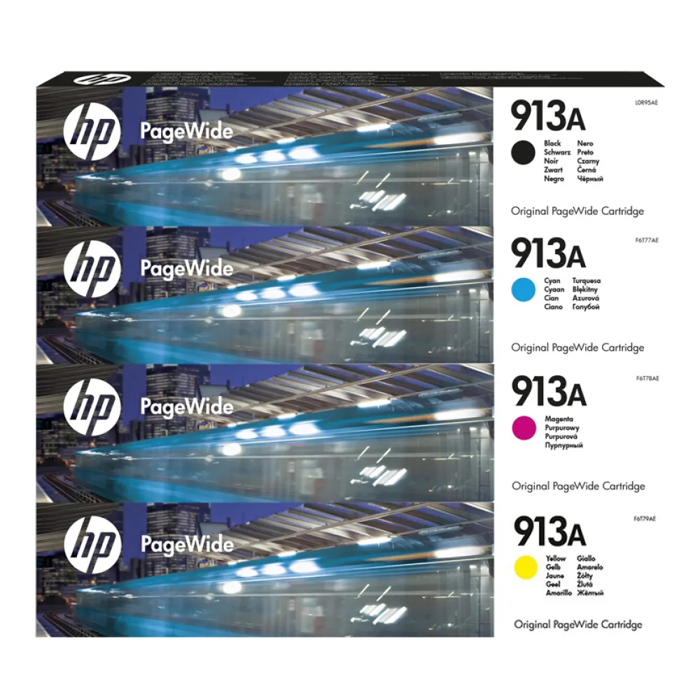 Original HP 913A Tintenpatrone Multipack