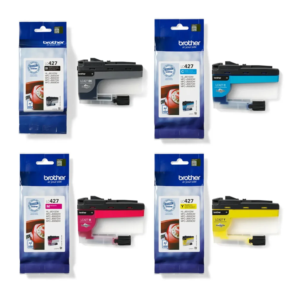 Original Brother LC427 Tintenpatrone Multipack