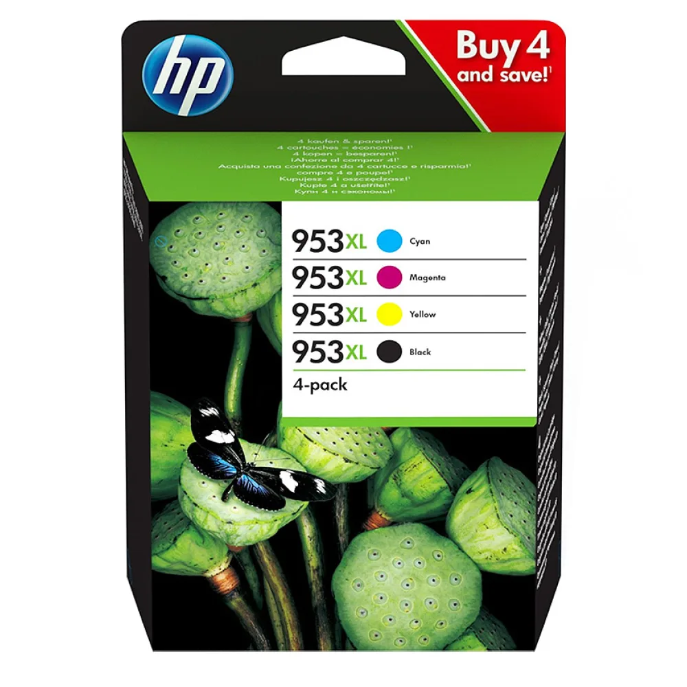 Original HP 3HZ52AE / 953XL Tintenpatrone MultiPack