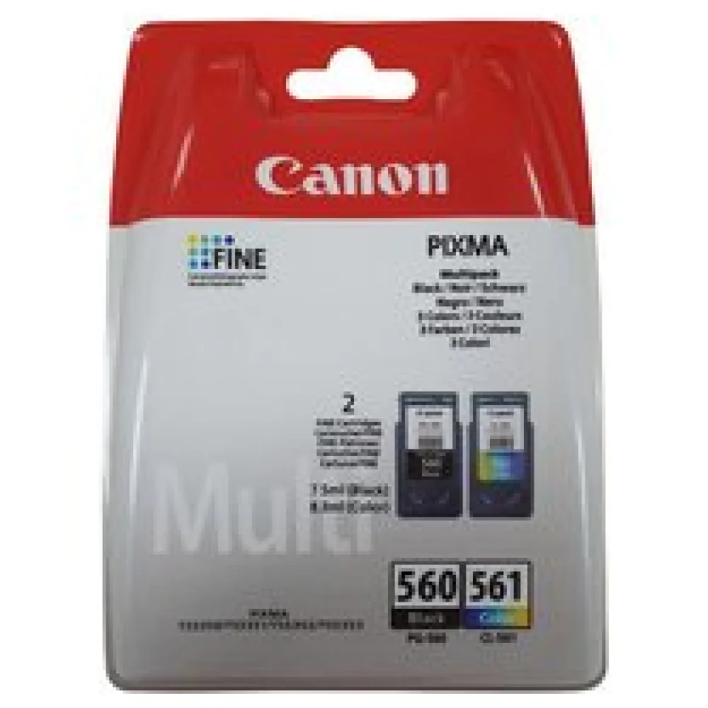Original Canon 3713C001 / PG560 + CL561 Druckkopfpatrone Multipack – Bild 2