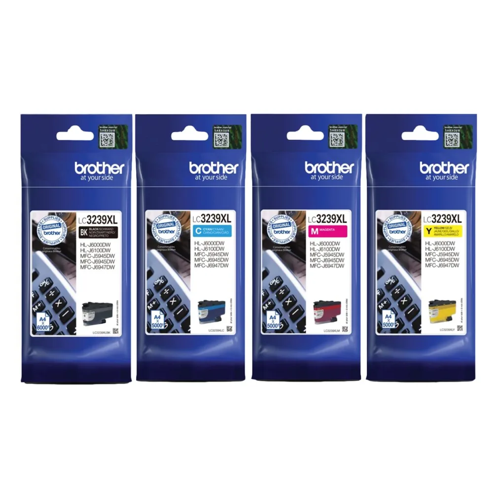 Original Brother LC3239XL Tintenpatrone Multipack