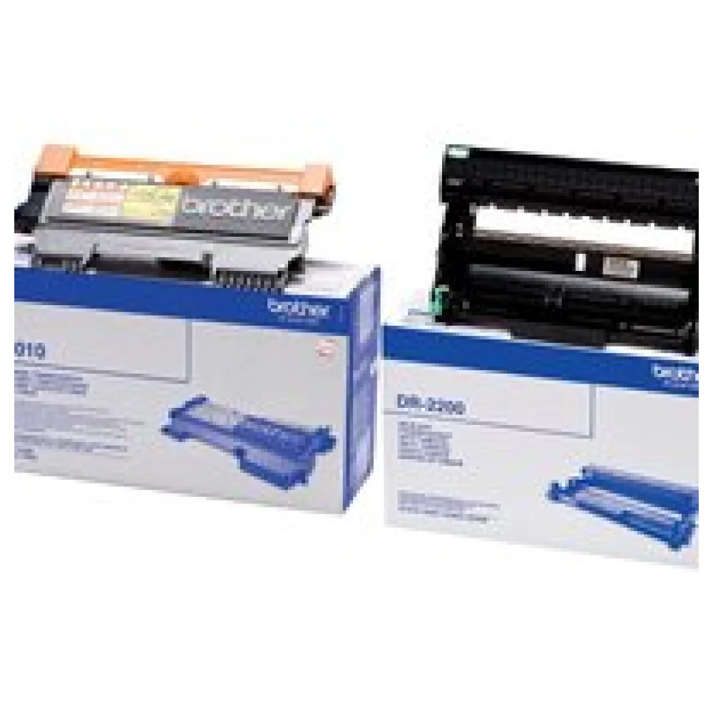 Original Brother TN2010 Toner + DR2200 Trommel – Bild 2