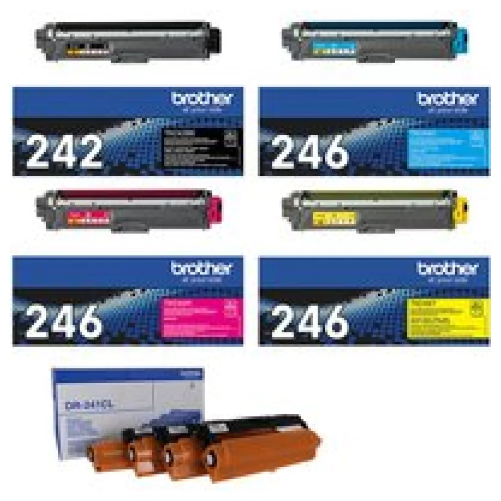 Original Brother Toner TN-242/246 + DR-241 Trommel – Bild 2