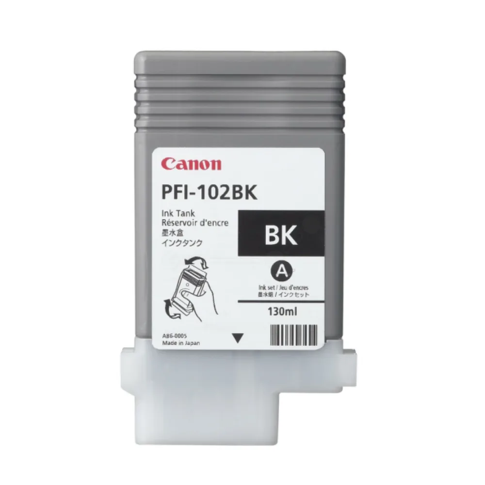 Multipack Kompatibel zu Canon PFI-102 / PFI-104 enthält 5x Tintenpatrone