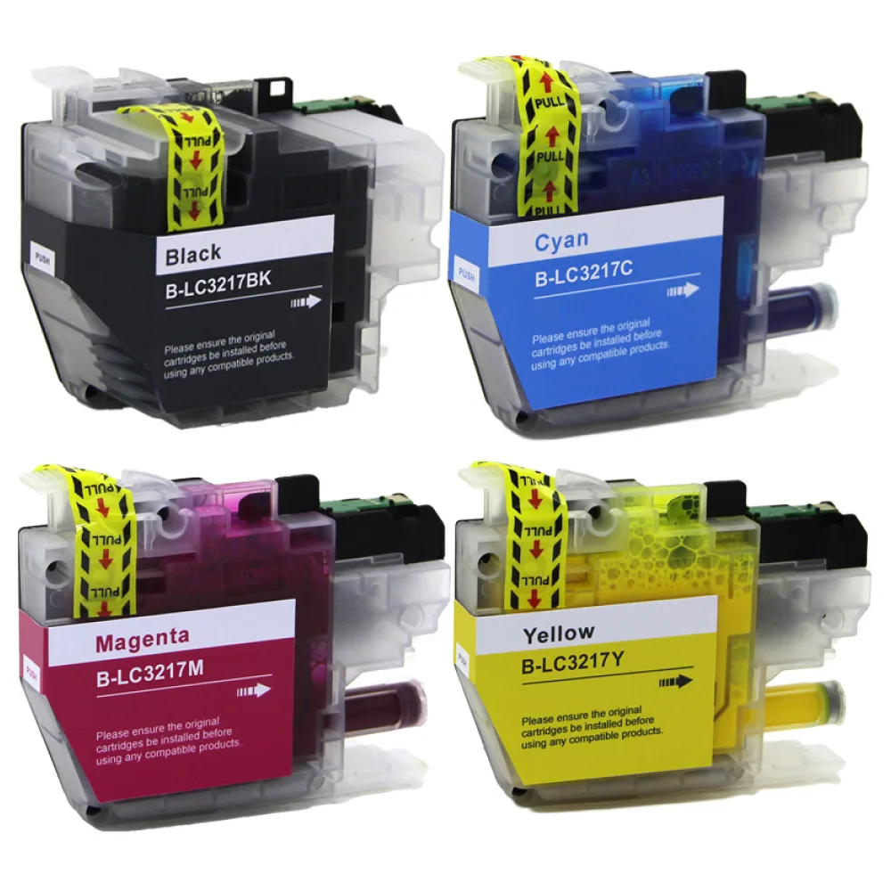 Multipack Kompatibel zu Brother LC-3217VALDR enthält 4x Tintenpatrone