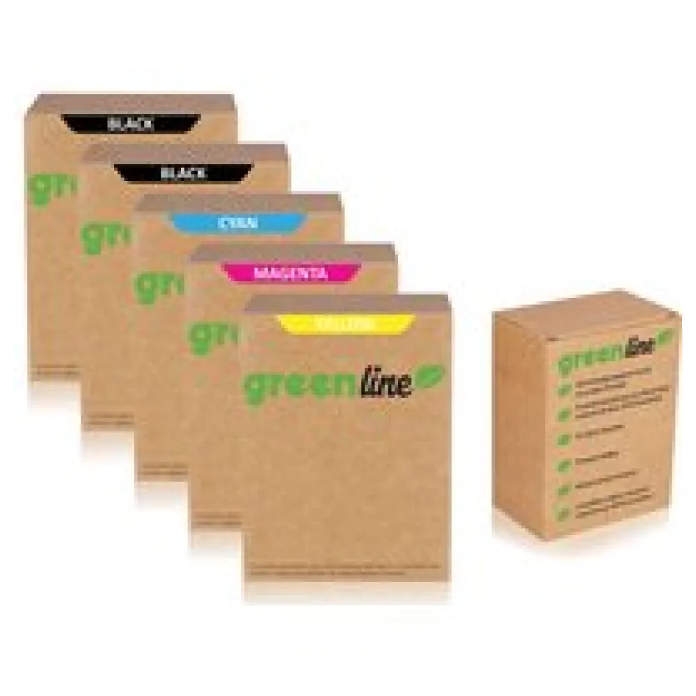 greenline Multipack ersetzt Canon 0372C006 / PGI-570 XL / CLI-571 XL enthält 5x Tintenpatrone – Bild 2