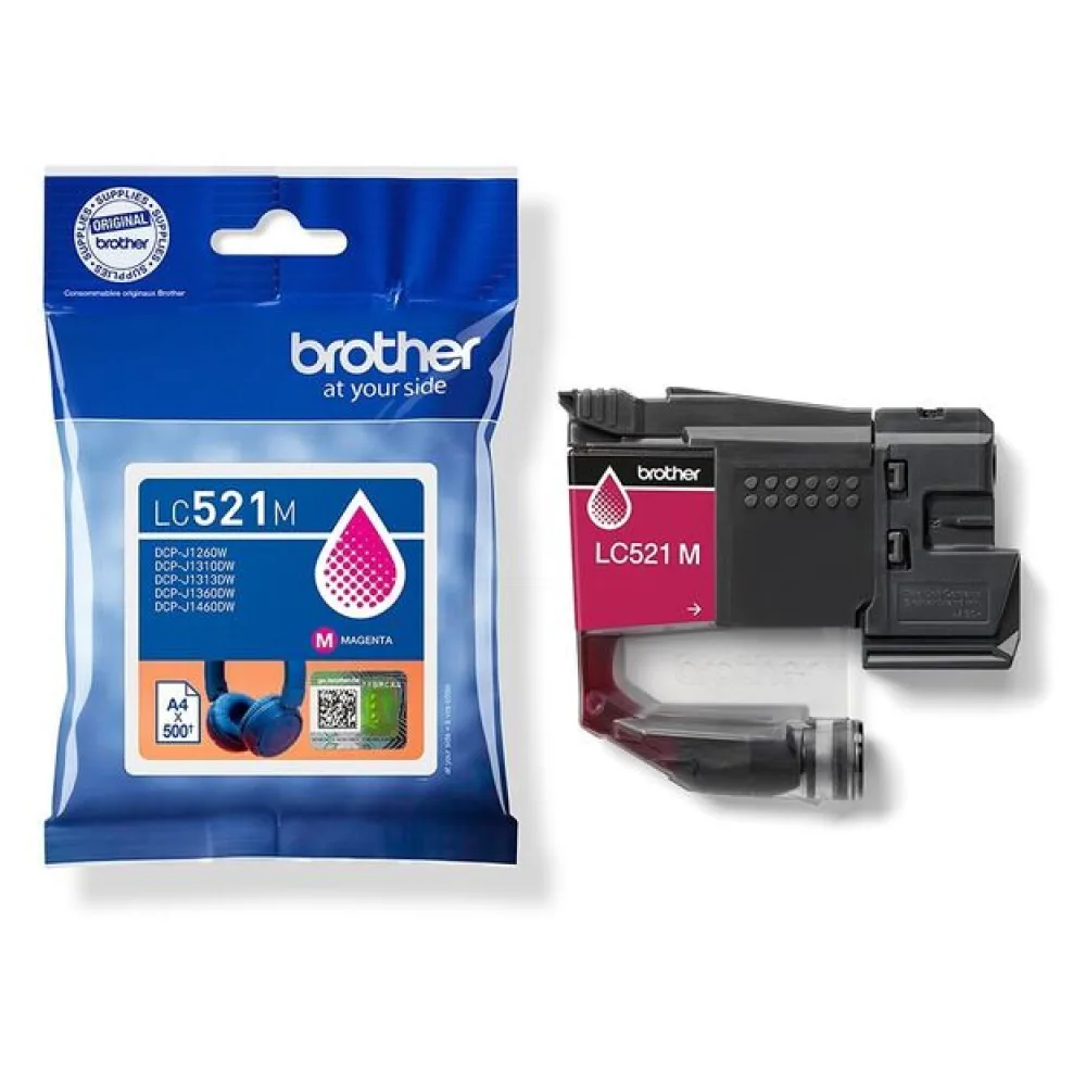 Original Brother LC521M Tintenpatrone magenta