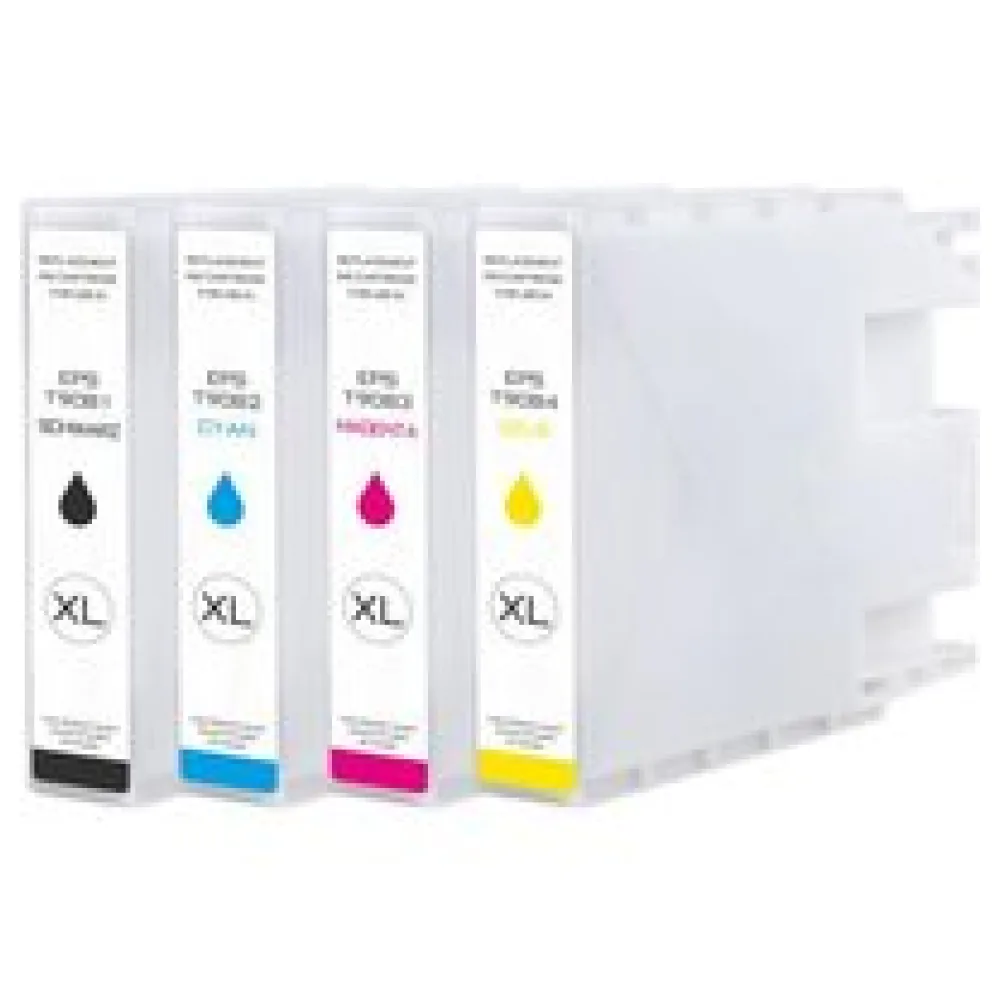Multipack kompatibel zu Epson C13T908x4N / T908x enthält 4x Tintenpatrone – Bild 2