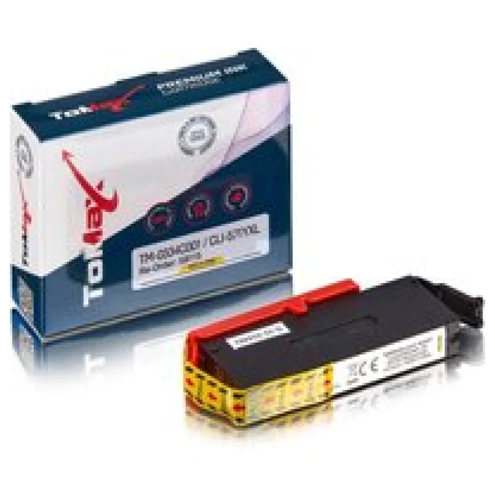 ToMax Premium ersetzt Canon 0334C001 / CLI-571YXL Tintenpatrone Gelb – Bild 2