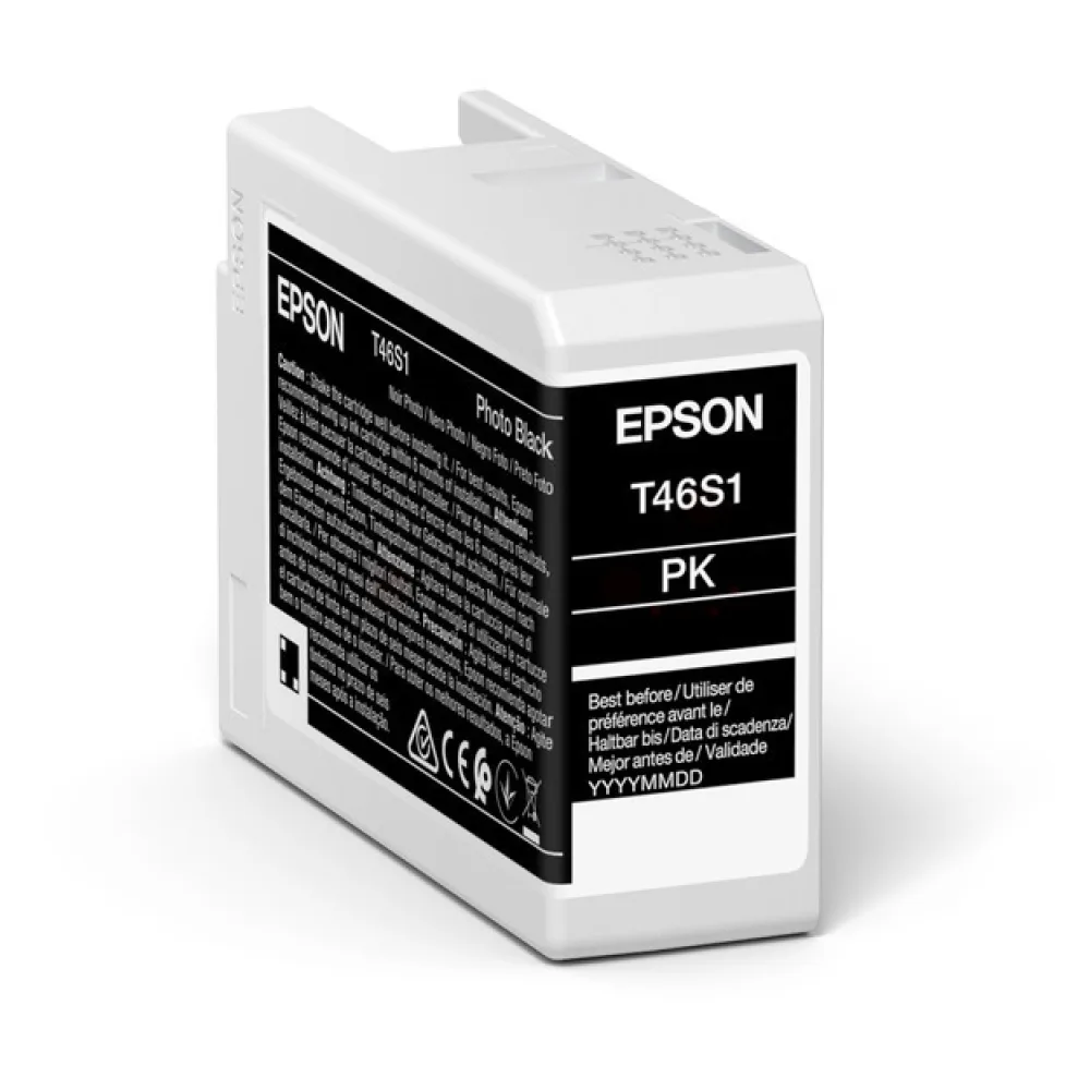 Original Epson C13T46S100 / T46S1 Tintenpatrone schwarz