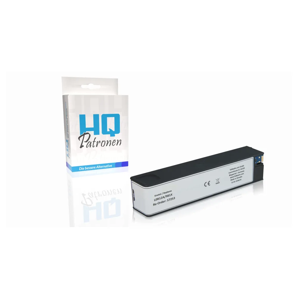 Kompatibel zu HP L0R12A / 981X Tintenpatrone, schwarz