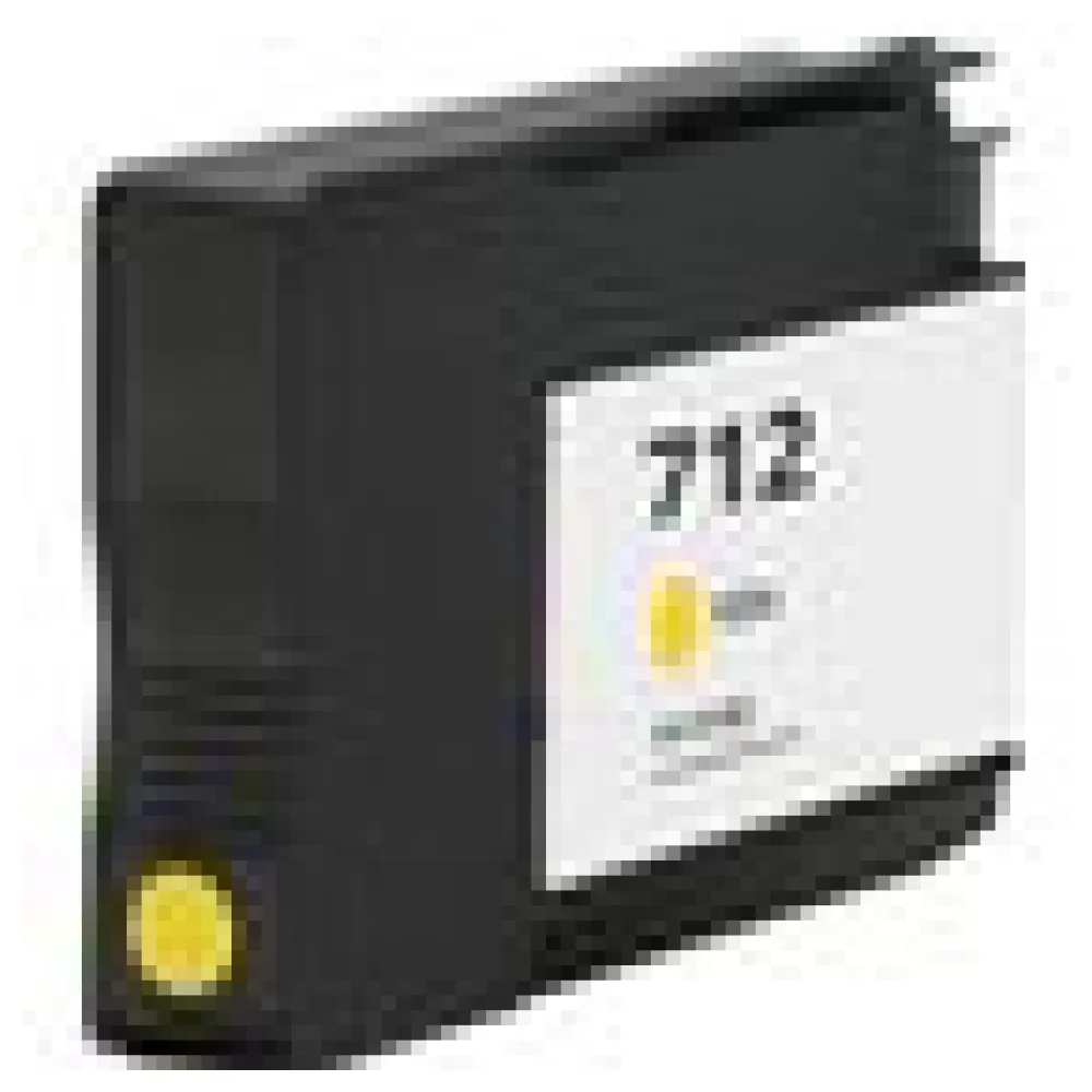 Kompatibel zu HP 3ED69A / 712 Tintenpatrone, gelb – Bild 3
