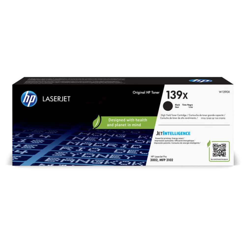 Original HP W1390X / 139X Toner schwarz