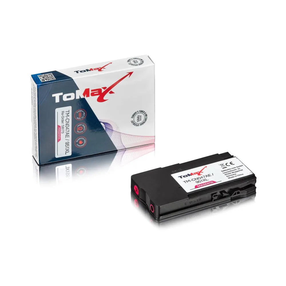 ToMax Premium ersetzt HP CN047AE / 951XL Tintenpatrone Magenta