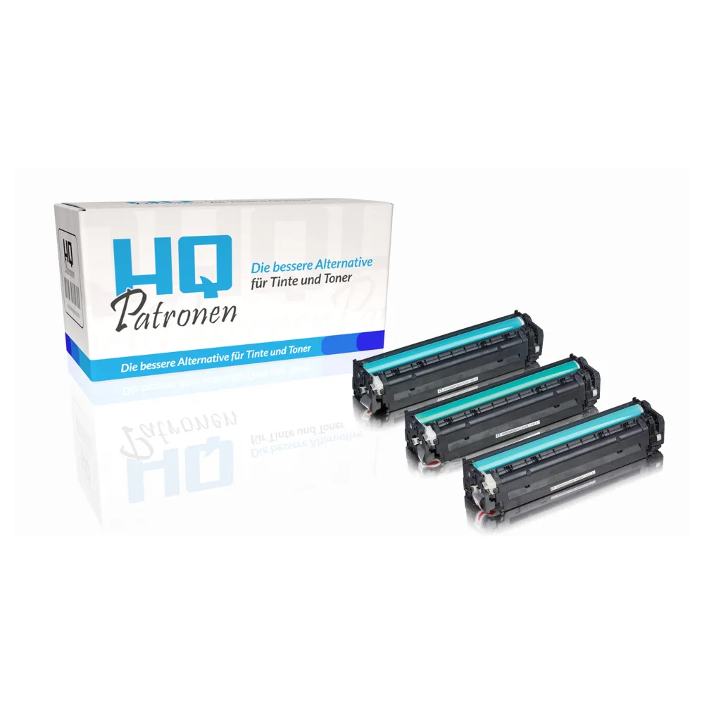 Multipack kompatibel zu HP CB540A + CF373AM enthält 4x Tonerkartusche