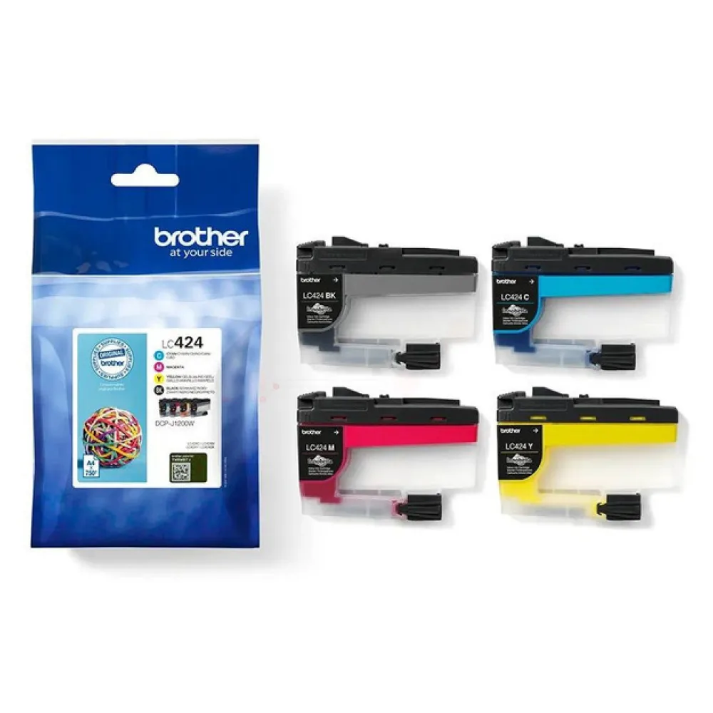 Original Brother LC424VAL Tintenpatrone Multipack