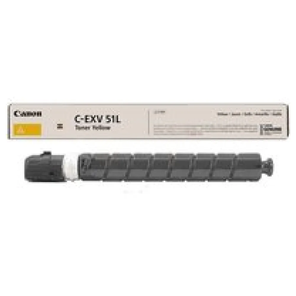 Original Canon 0487C002 / CEXV51LY Toner gelb – Bild 2