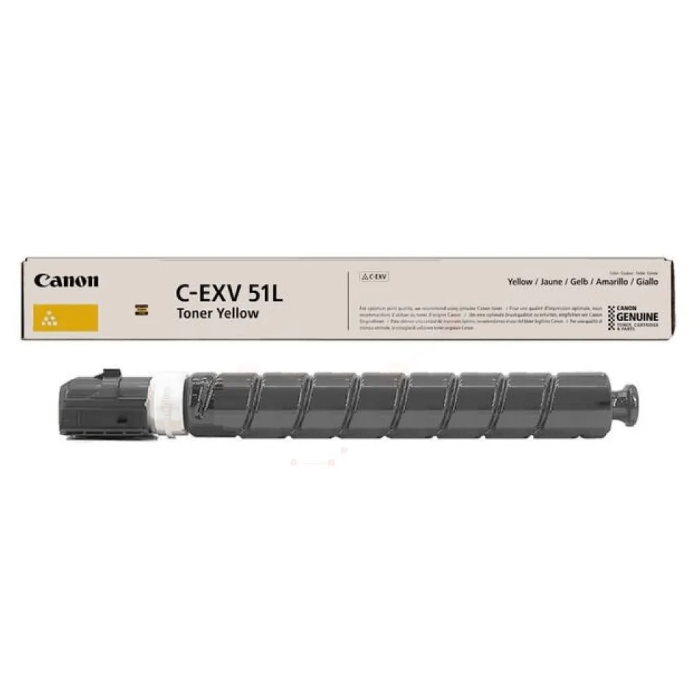 Original Canon 0487C002 / CEXV51LY Toner gelb