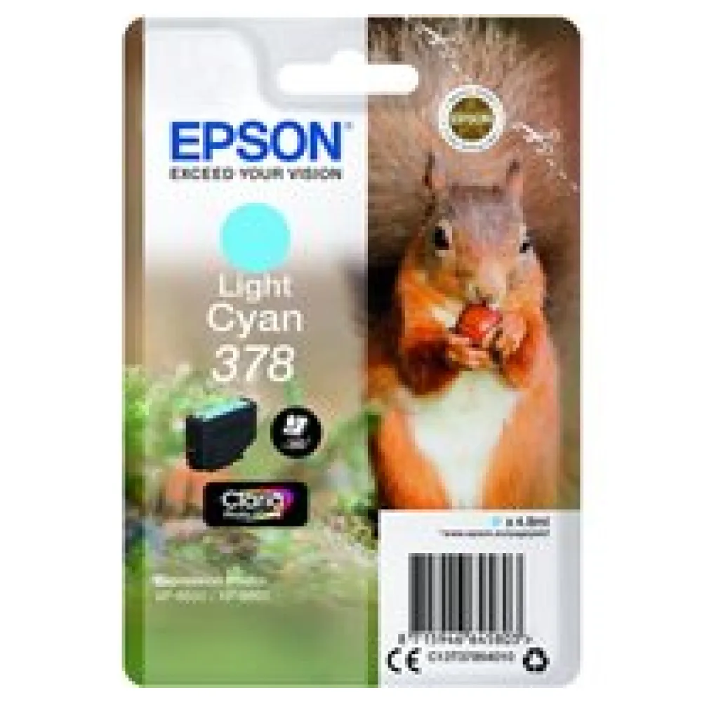 Original Epson C13T37854010 / 378 Tintenpatrone cyan hell – Bild 2