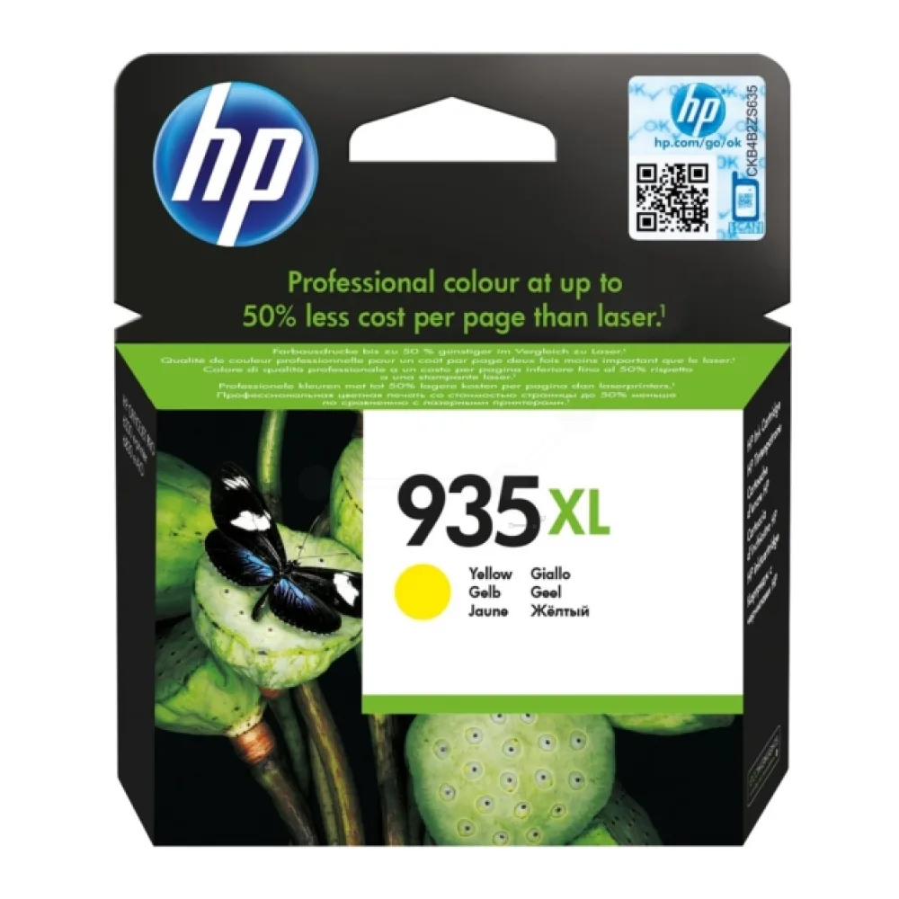 Original HP C2P26AE / 935XL Tintenpatrone gelb