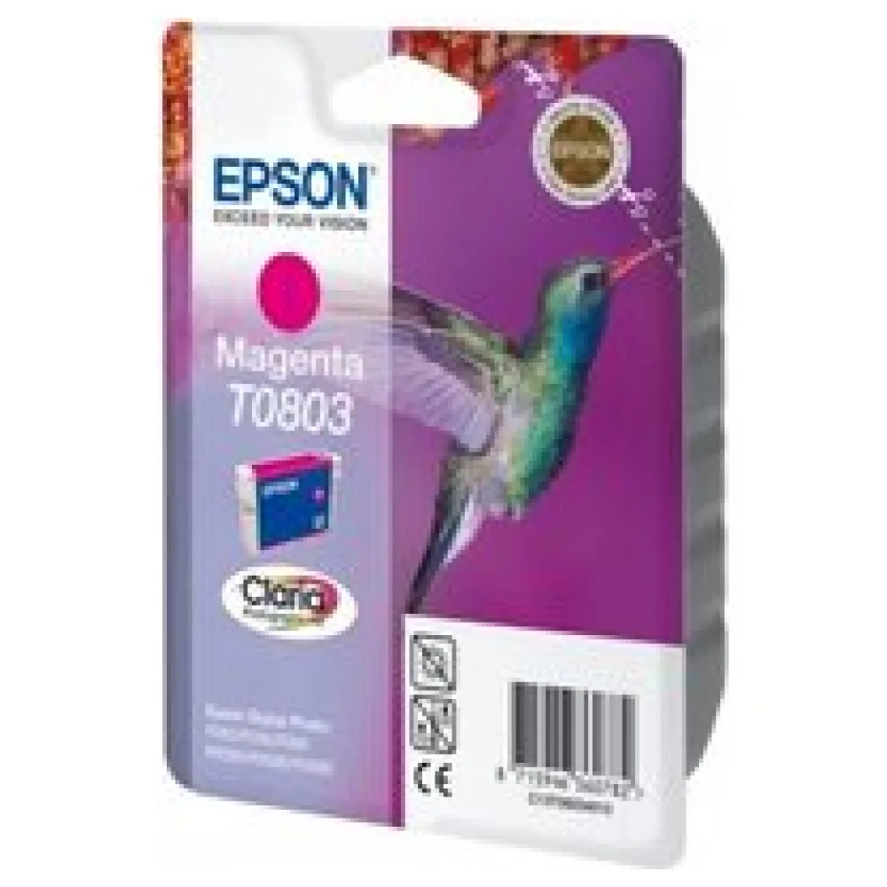 Original Epson C13T08034011 / T0803 Tintenpatrone magenta – Bild 2