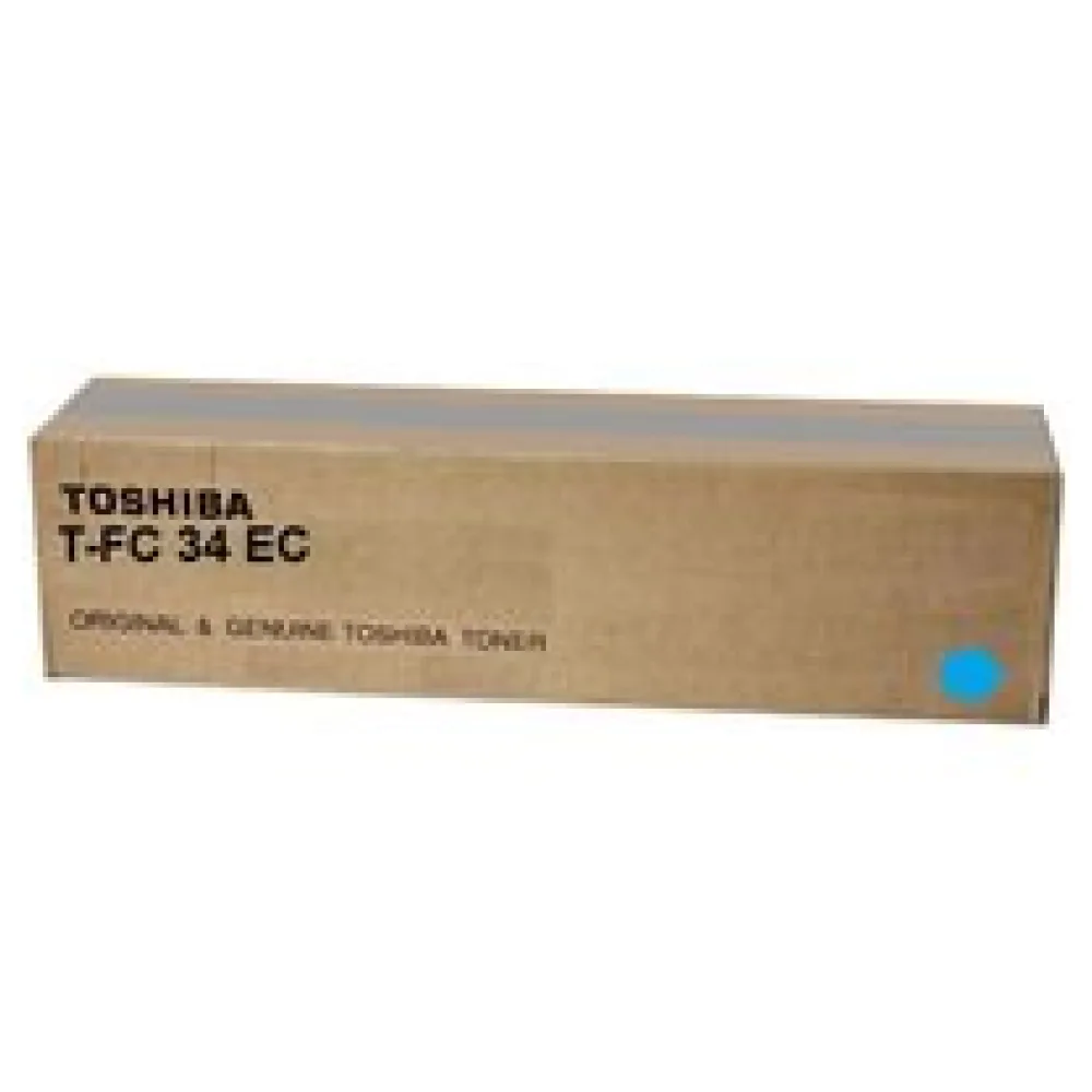 Original Toshiba 6A000001524 / TFC34EC Toner cyan – Bild 2