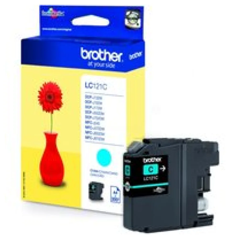 Original Brother LC121C Tintenpatrone cyan – Bild 2
