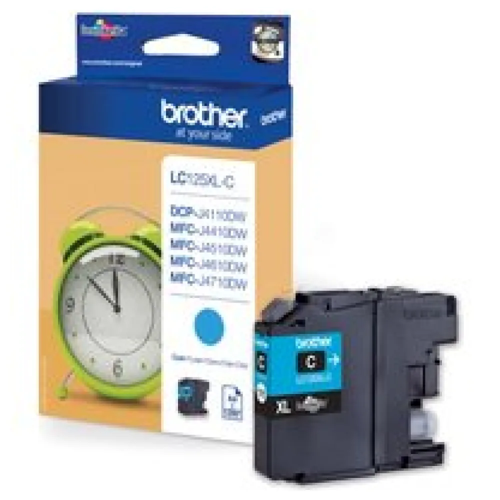 Original Brother LC125XLC Tintenpatrone cyan – Bild 2
