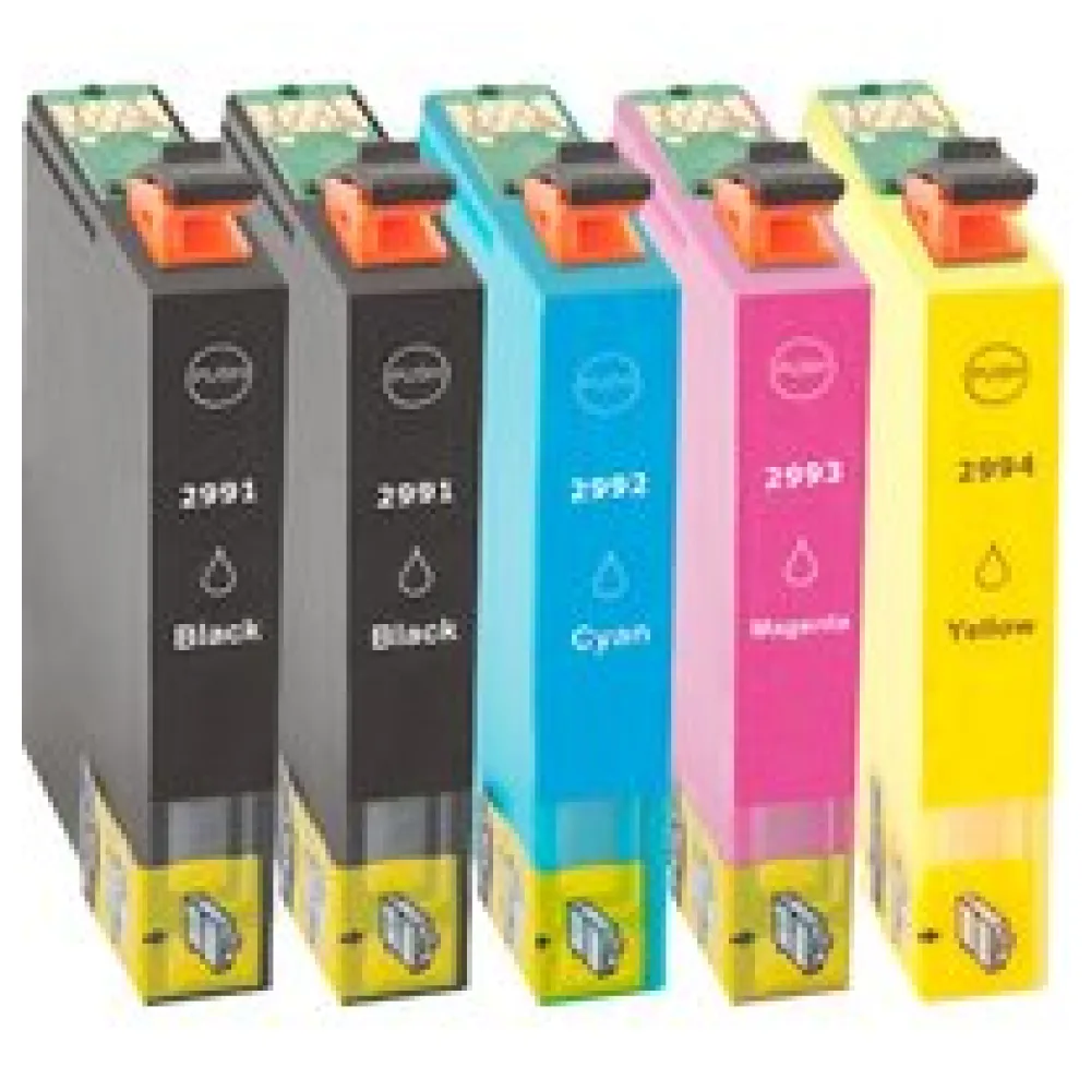 Multipack kompatibel zu Epson C13T29914012 / 29XL enthält 5x Tintenpatrone – Bild 2