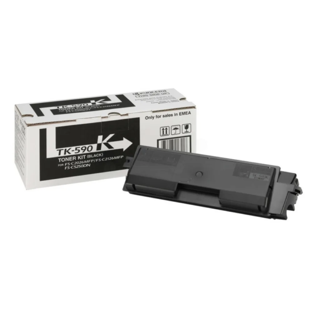 Original Kyocera 1T02KV0NL0 / TK590K Toner schwarz