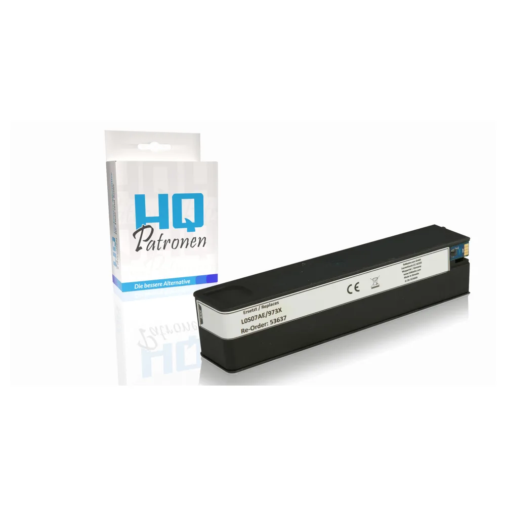 Kompatibel zu HP L0S07AE / 973X Tintenpatrone, schwarz