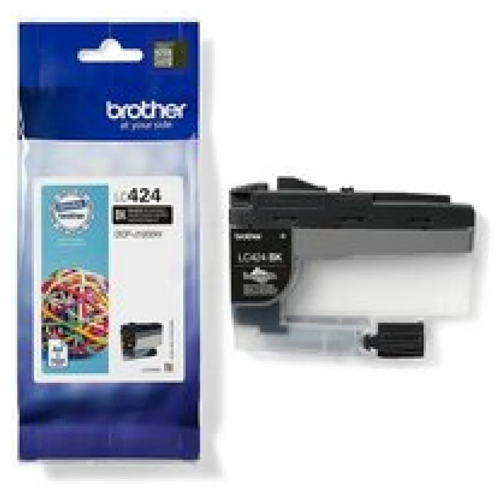 Original Brother LC424BK Tintenpatrone schwarz – Bild 2
