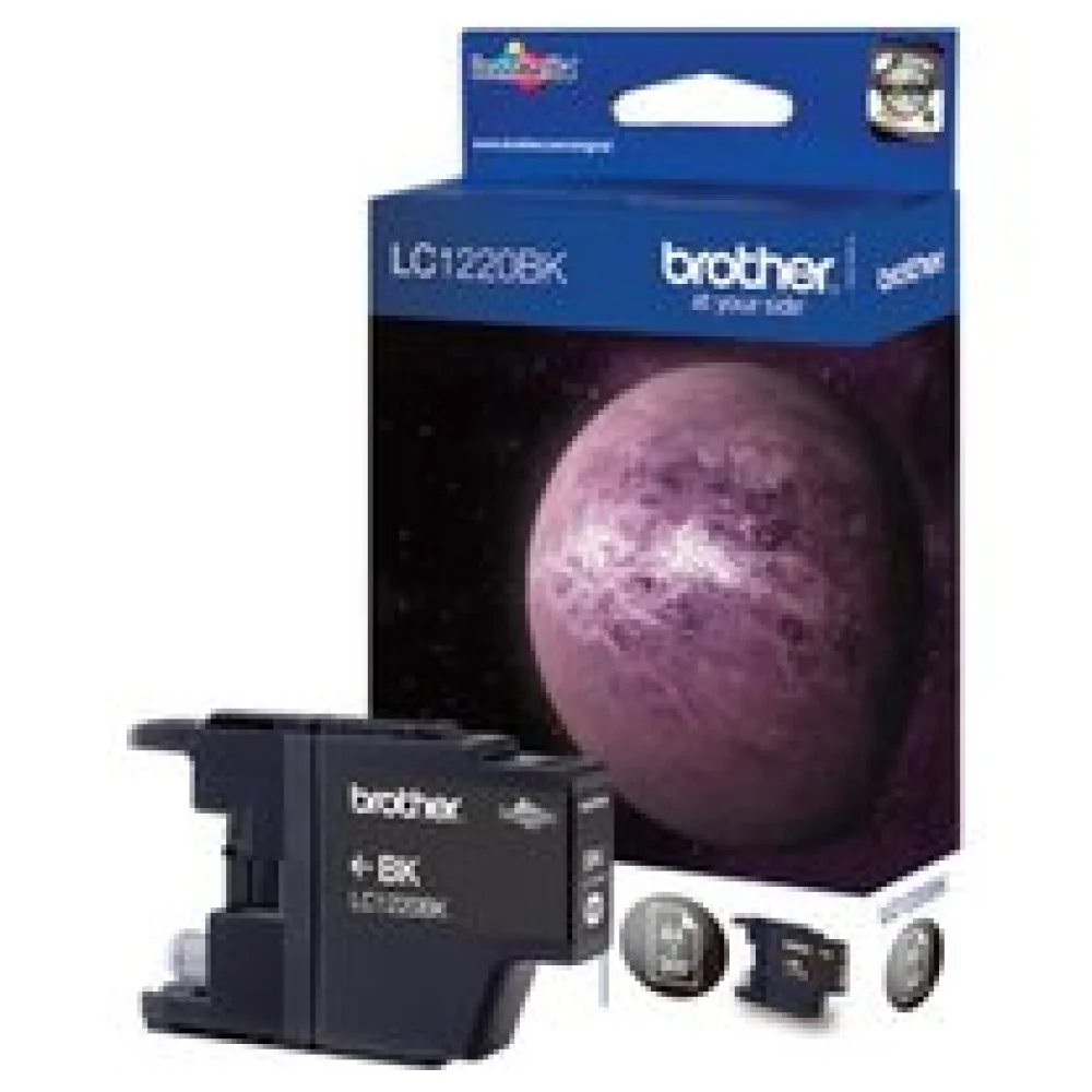 Original Brother LC1220BK Tintenpatrone schwarz – Bild 2