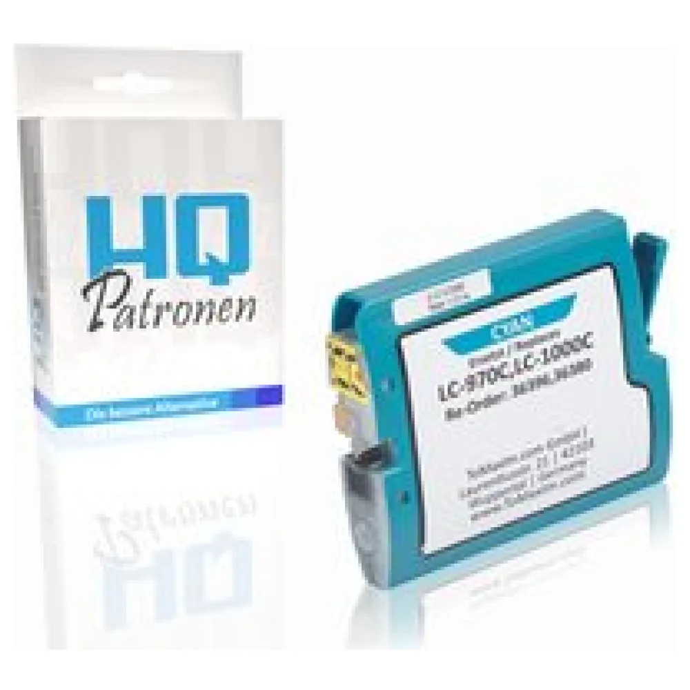 Kompatibel zu Brother LC-970C Tintenpatrone, cyan – Bild 2