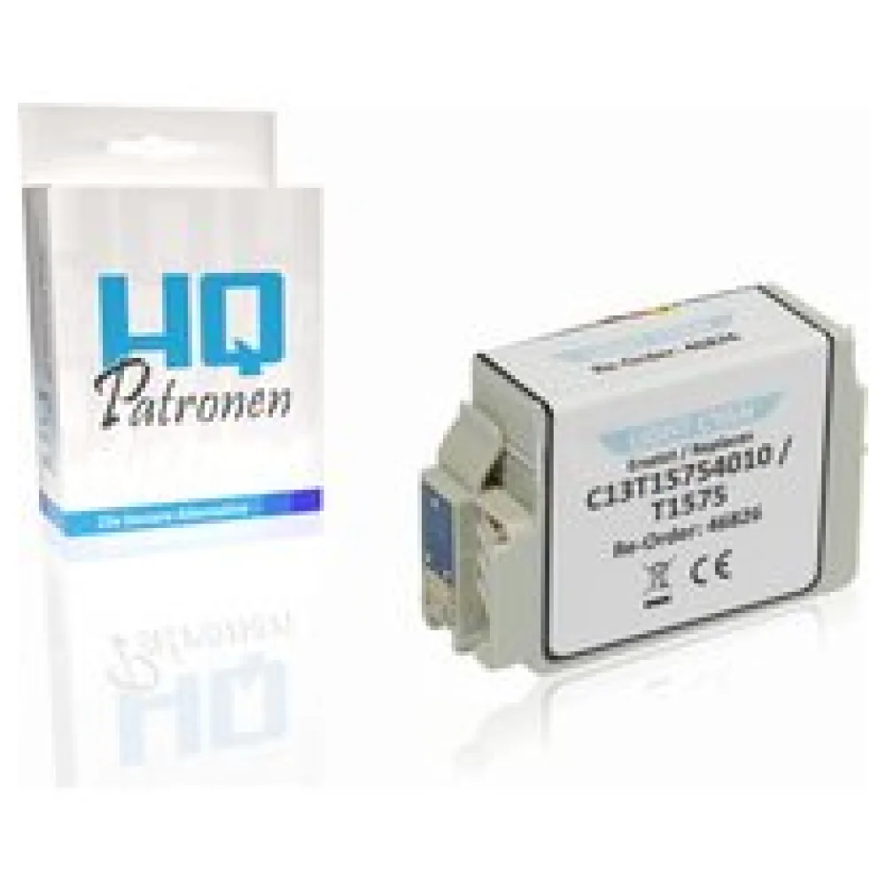 Kompatibel zu Epson C13T15754010 / T1575 Tintenpatrone, light cyan – Bild 2